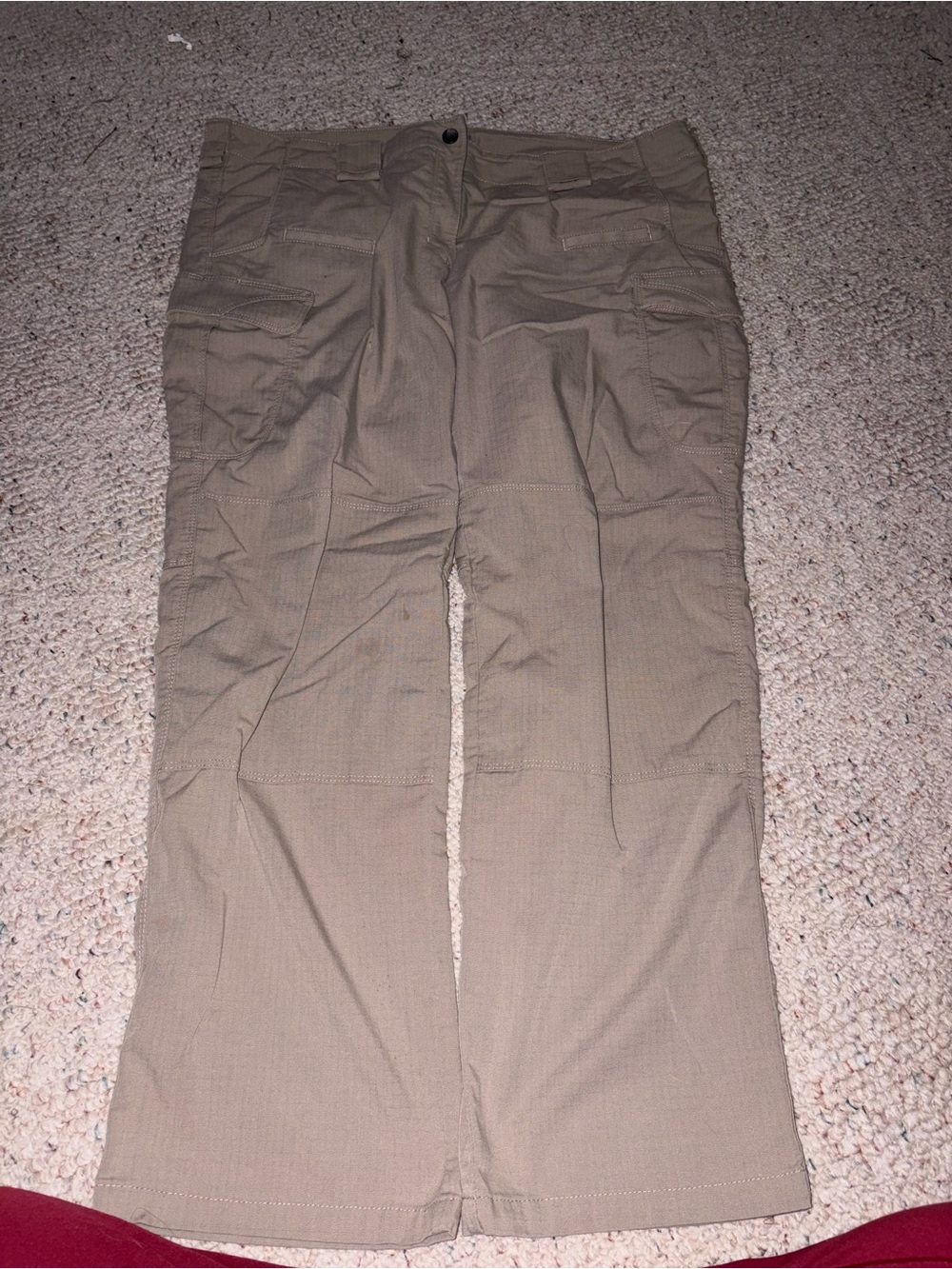 Women’s  Khaki Tactical Pants - Classic Utility Style